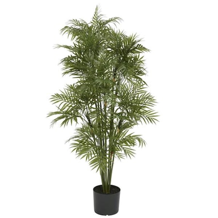 Nearly Natural 4 ft. Plastic Parlour Palm Tree 5339